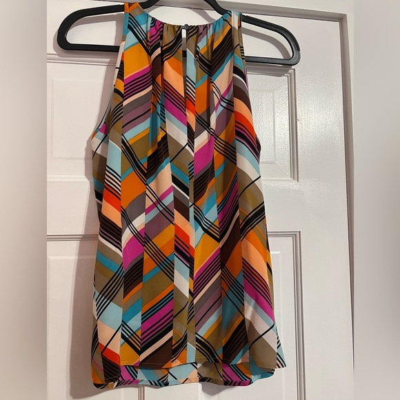 #35 TRINA TURK • MULTICOLOR • STRIPE TANK - Picture 2 of 3